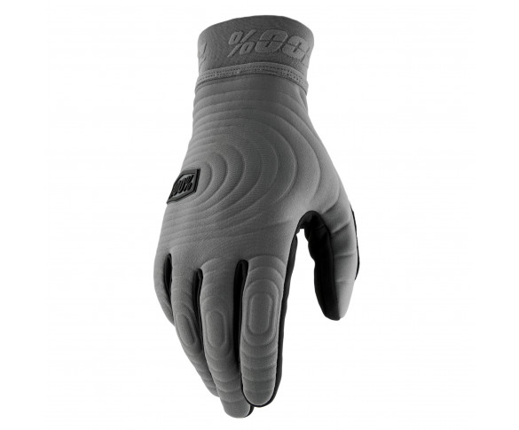 100%, BRISKER XTREME HANDSKAR CHARCOAL, VUXEN,