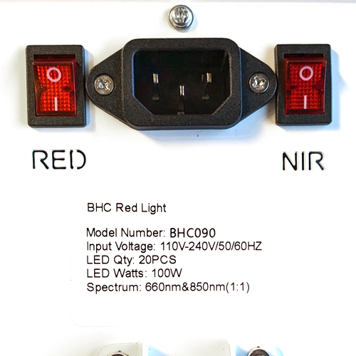 Infraröd/röd ljuspanel Red Jr 100W - 4