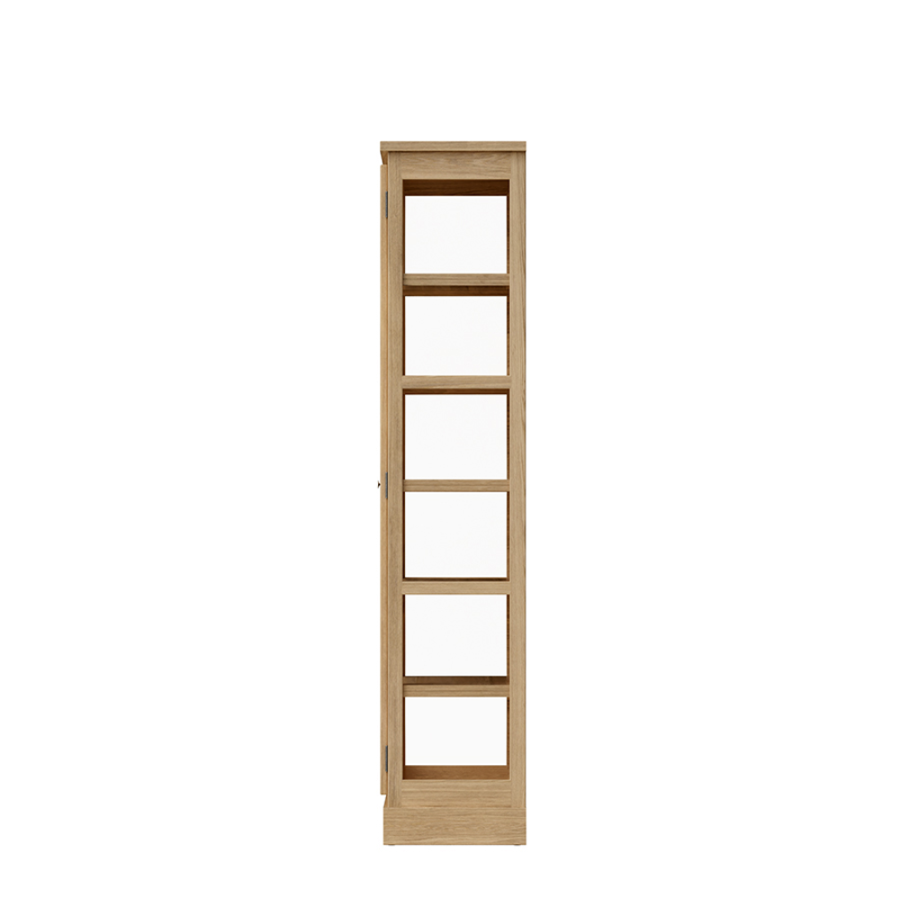N1 Light Oak Vitrinskåp - Lindebjerg Design - 4