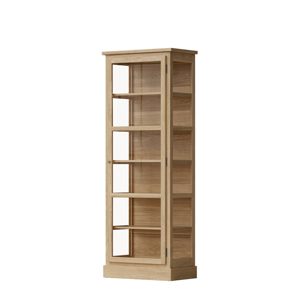 N1 Light Oak Vitrinskåp - Lindebjerg Design - 3