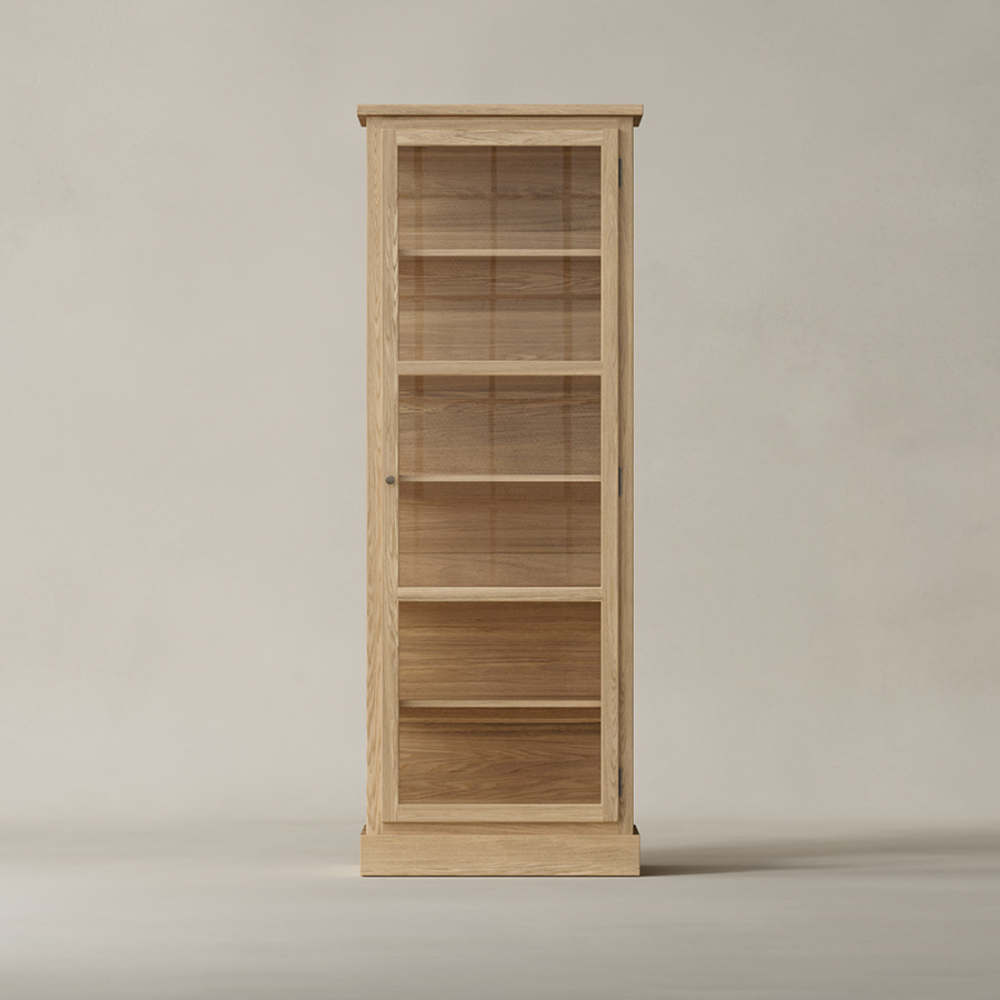 N1 Light Oak Vitrinskåp - Lindebjerg Design - 5