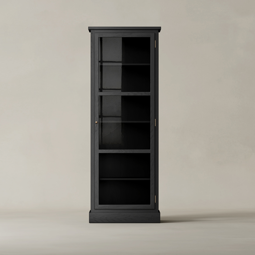 N1 Dark Oak Vitrinskåp - Lindebjerg Design - 4