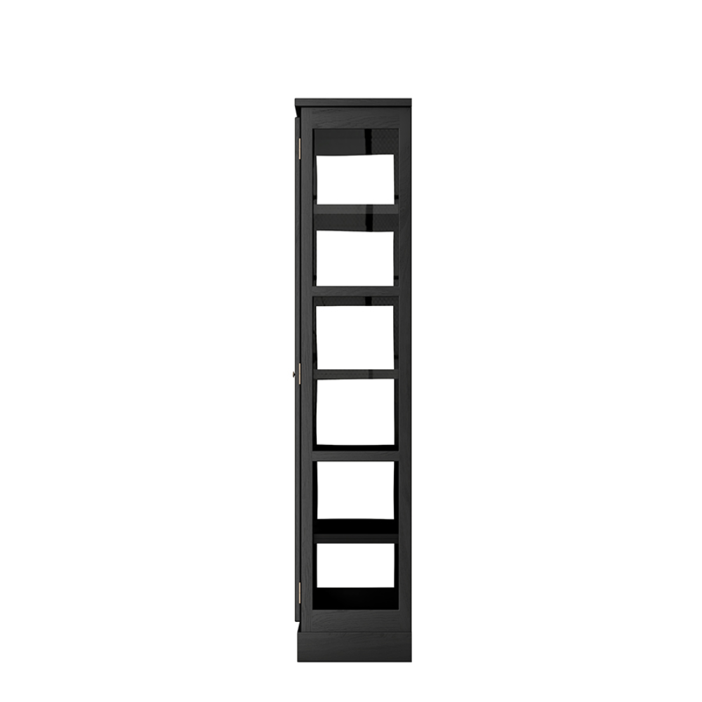 N2 Dark Oak Vitrinskåp - Lindebjerg Design - 4