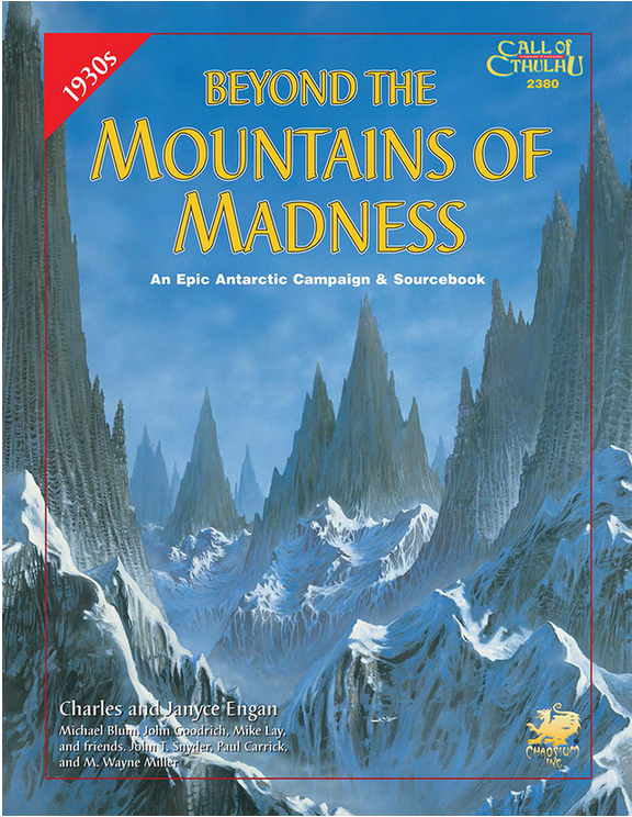 Call of Cthulhu RPG - Beyond the Mountains of Madness + PDF
