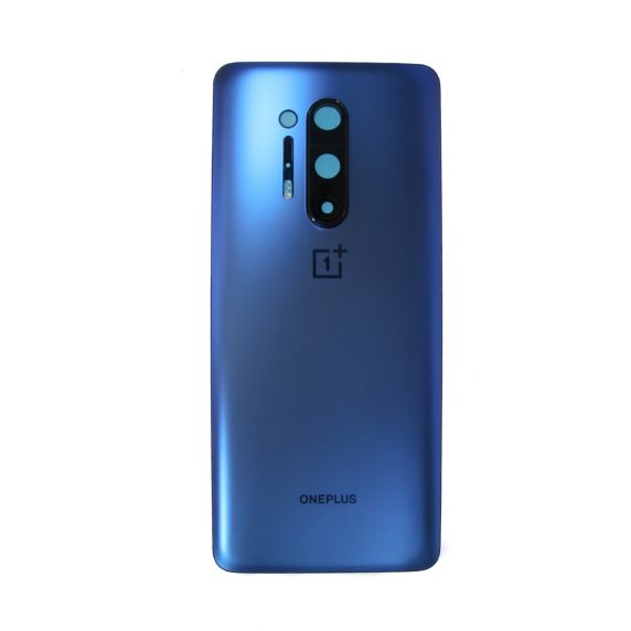 OnePlus 8 Pro Baksida med tejp - Blå