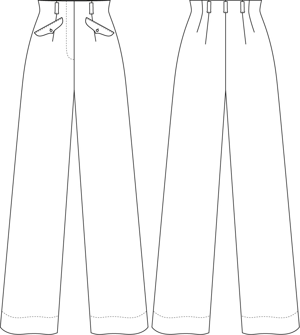 The Katharine Stardust Slacks - 5