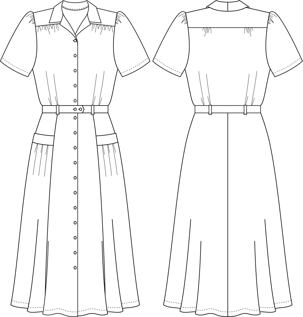 The 9 to 5 Dress - 6
