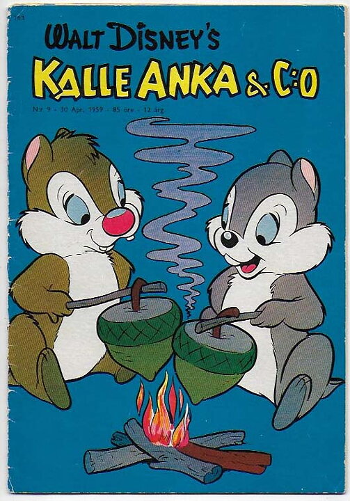 Kalle Anka & C:O 1959 Nr 9 GD/VG