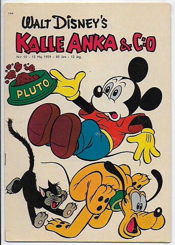 Kalle Anka & C:O 1959 Nr 10 GD/VG