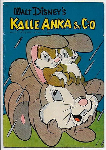 Kalle Anka & C:O 1959 Nr 11 VG-