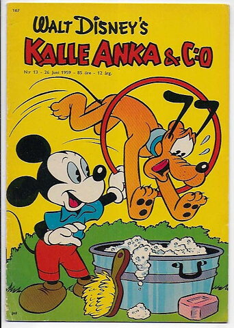 Kalle Anka & C:O 1959 Nr 13 VG