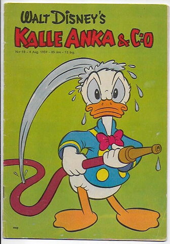 Kalle Anka & C:O 1959 Nr 18 GD