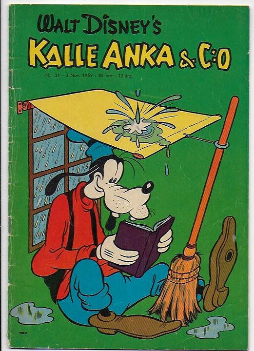 Kalle Anka & C:O 1959 Nr 31 GD/VG