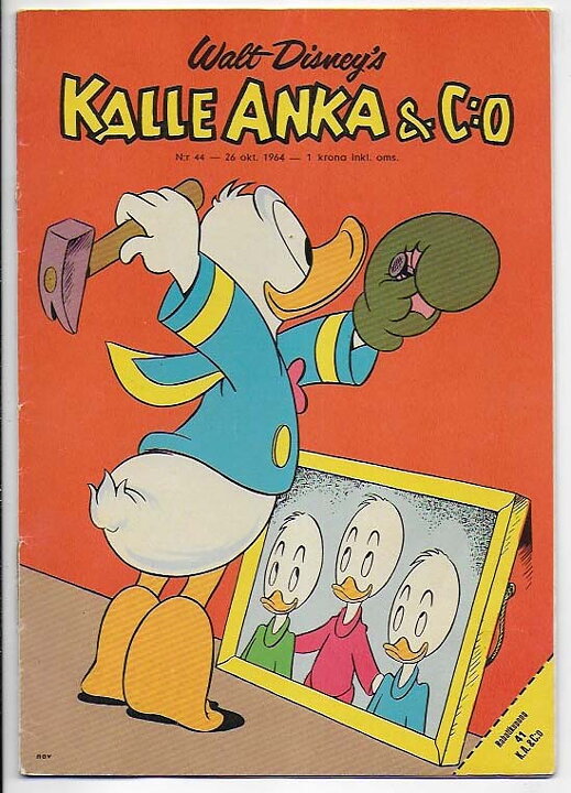 Kalle Anka & C:O 1964 Nr 44 GD