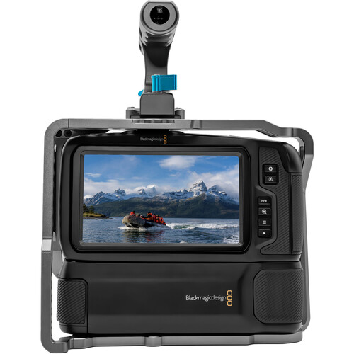 Kondor Blue BMPCC 4K/6K Battery Grip Full Cage with Top Handle - 2
