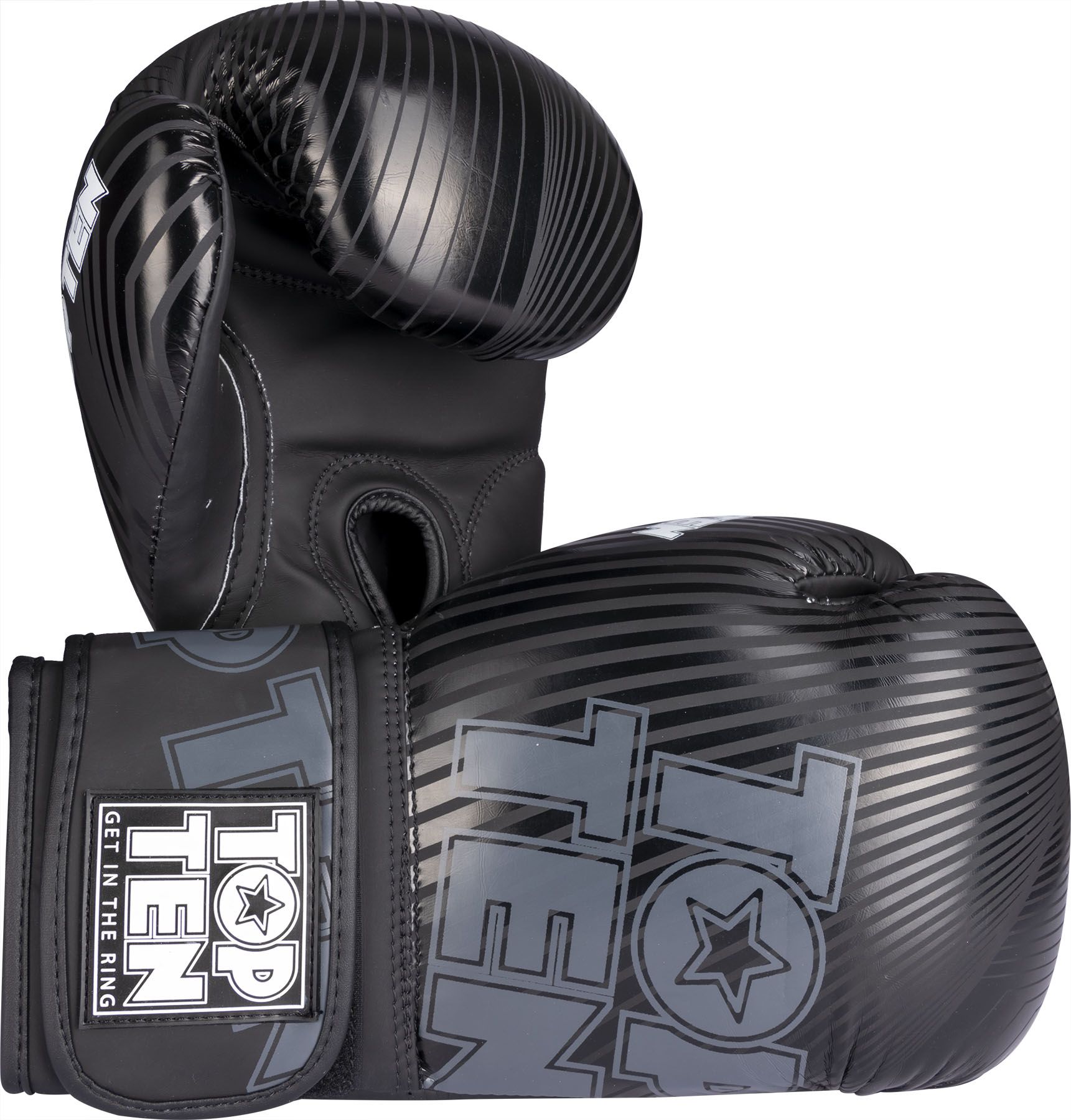 Topten Boxningshandske Vectory, Svart 10-16 oz