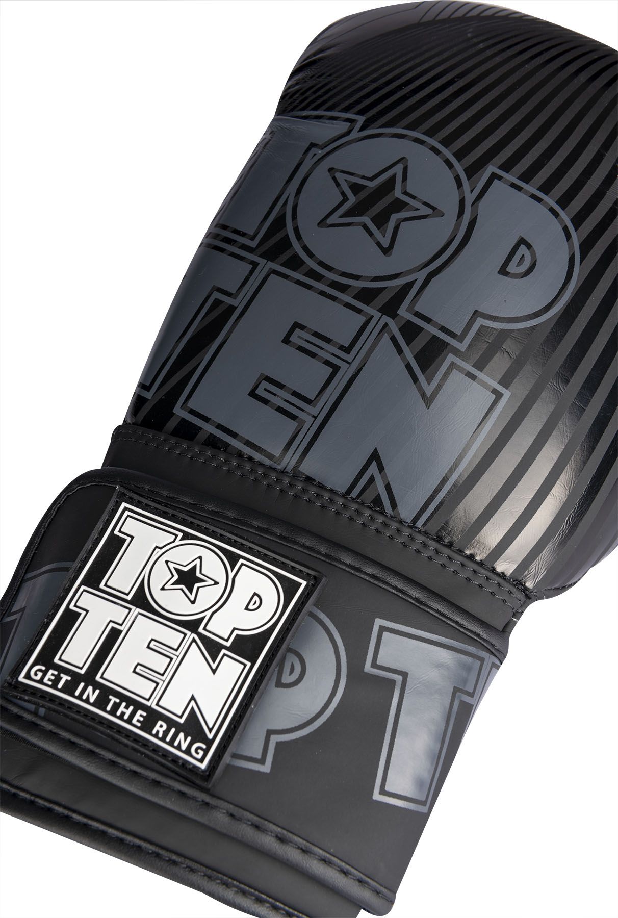 Topten Boxningshandske Vectory, Svart 10-16 oz - 3