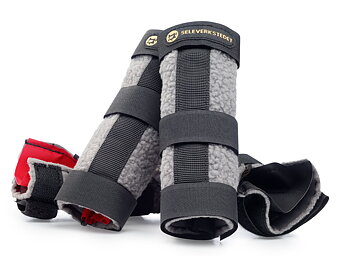 Seleverkstedet Fleece Grey Dog Protector - Grey