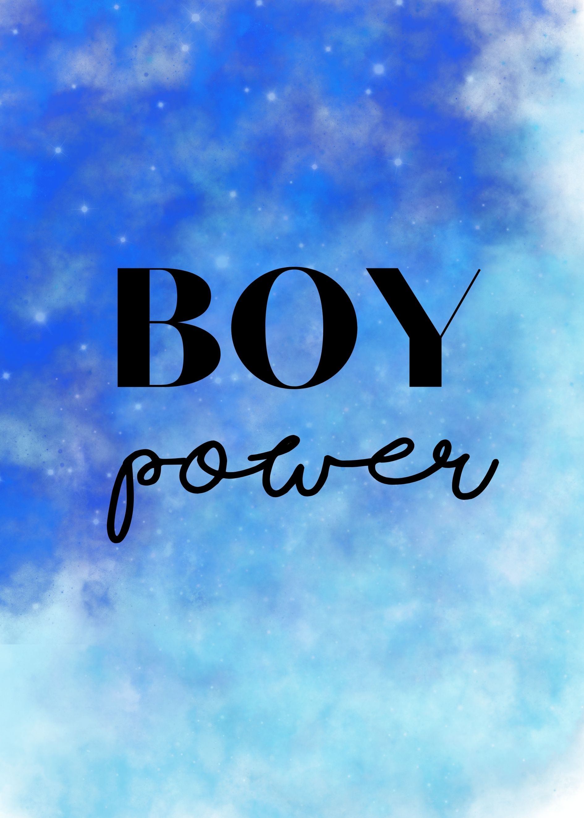 Boy power - Poster - 2