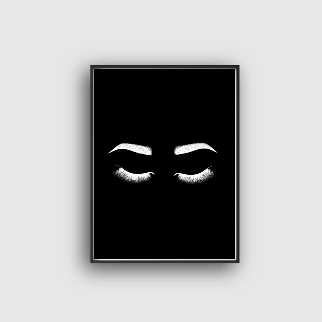 Eyes black - Poster