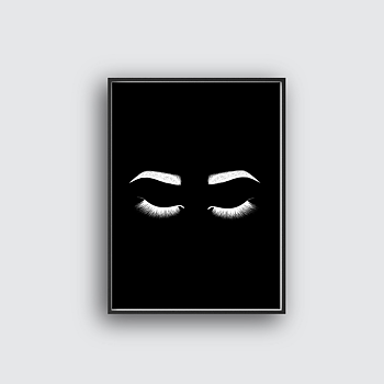 Eyes black - Poster