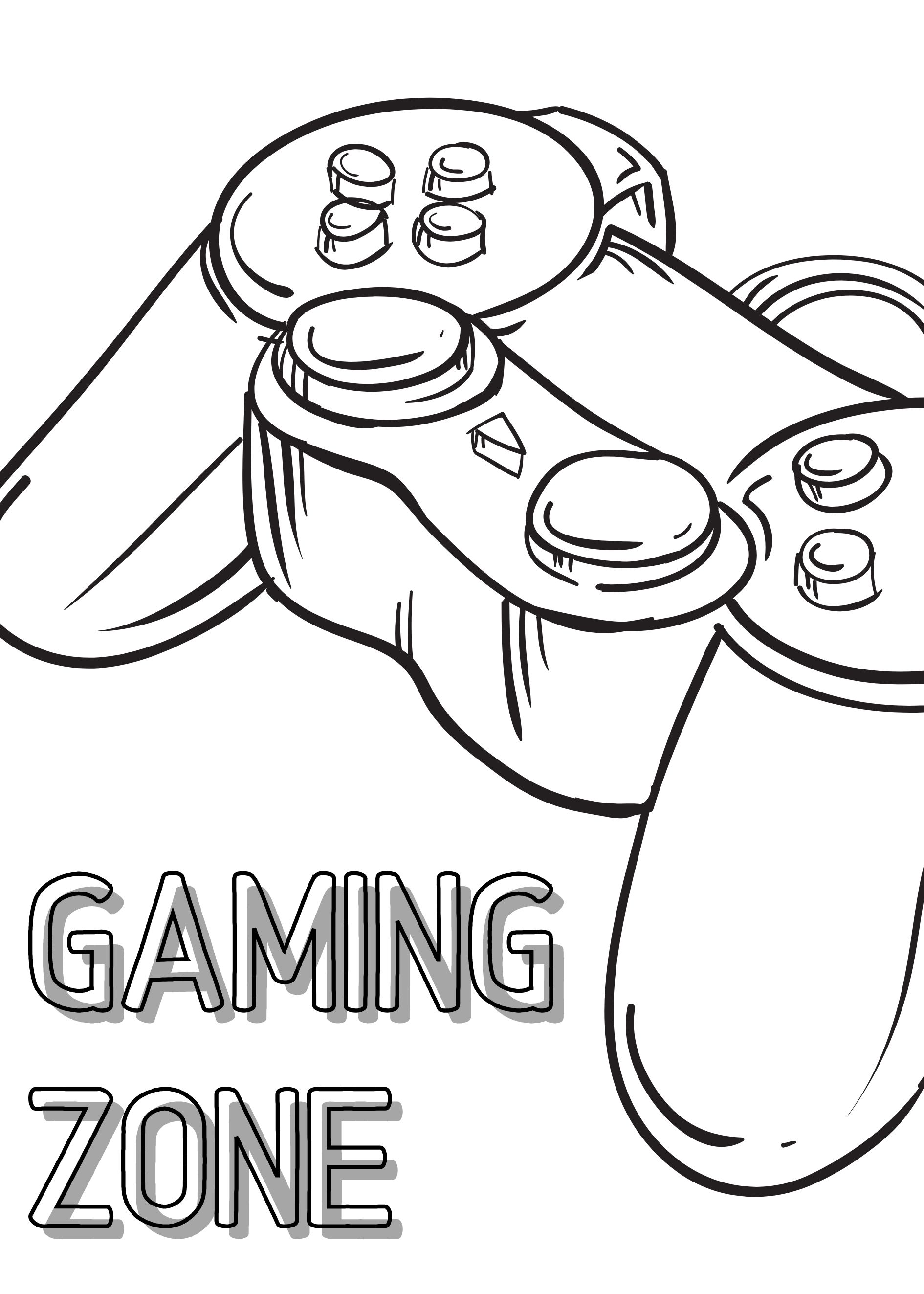 Gaming zone  - Poster - 2