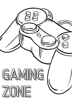 Gaming zone  - Poster