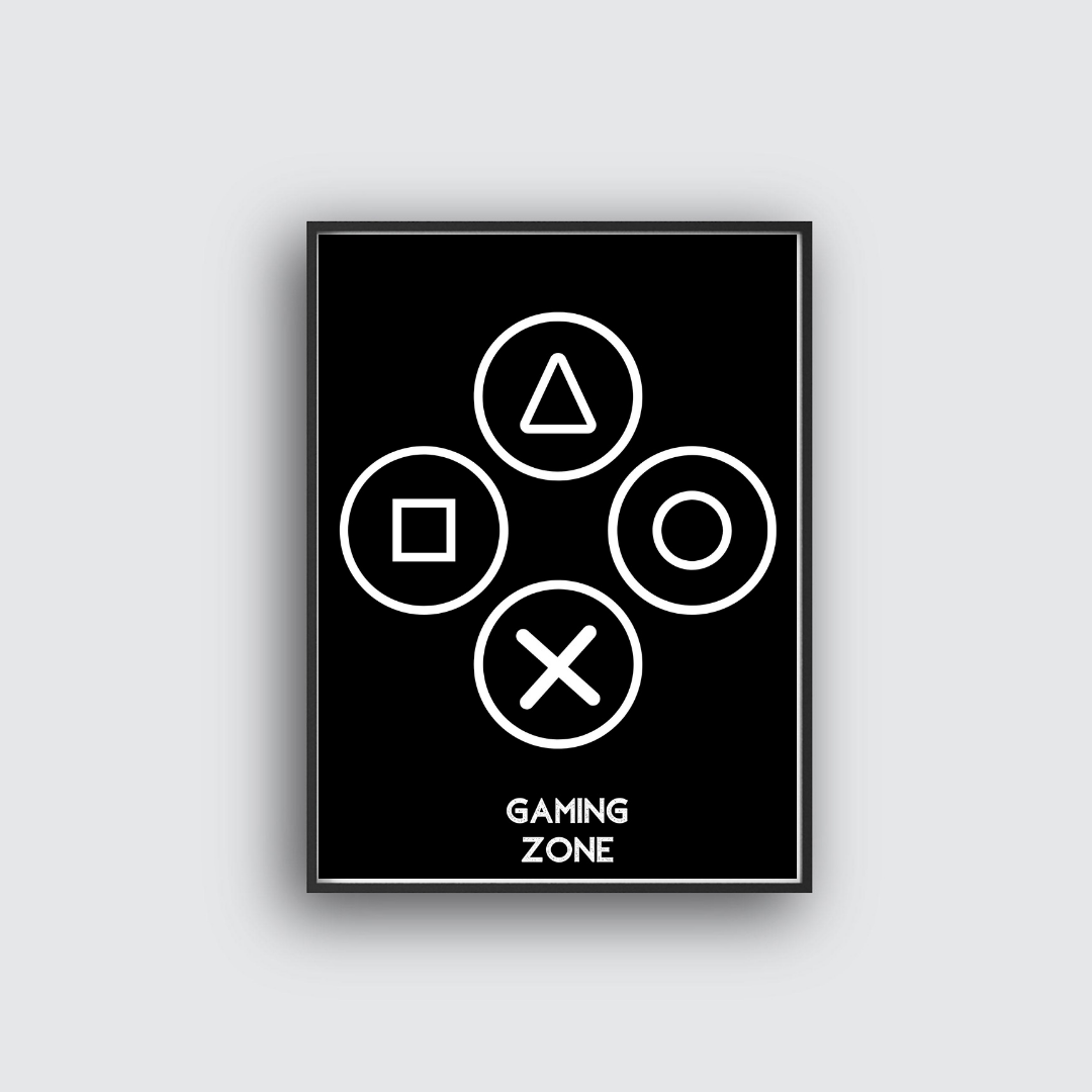 Gaming  - Poster (svart)