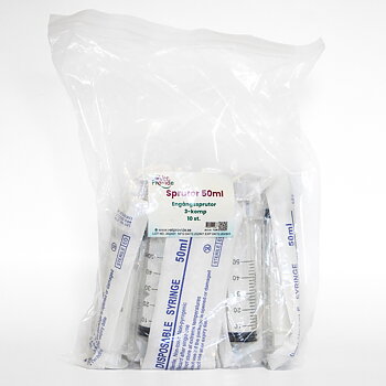 Sprutor 50 ml excentrisk 3 komponent (10 st) VetProvide