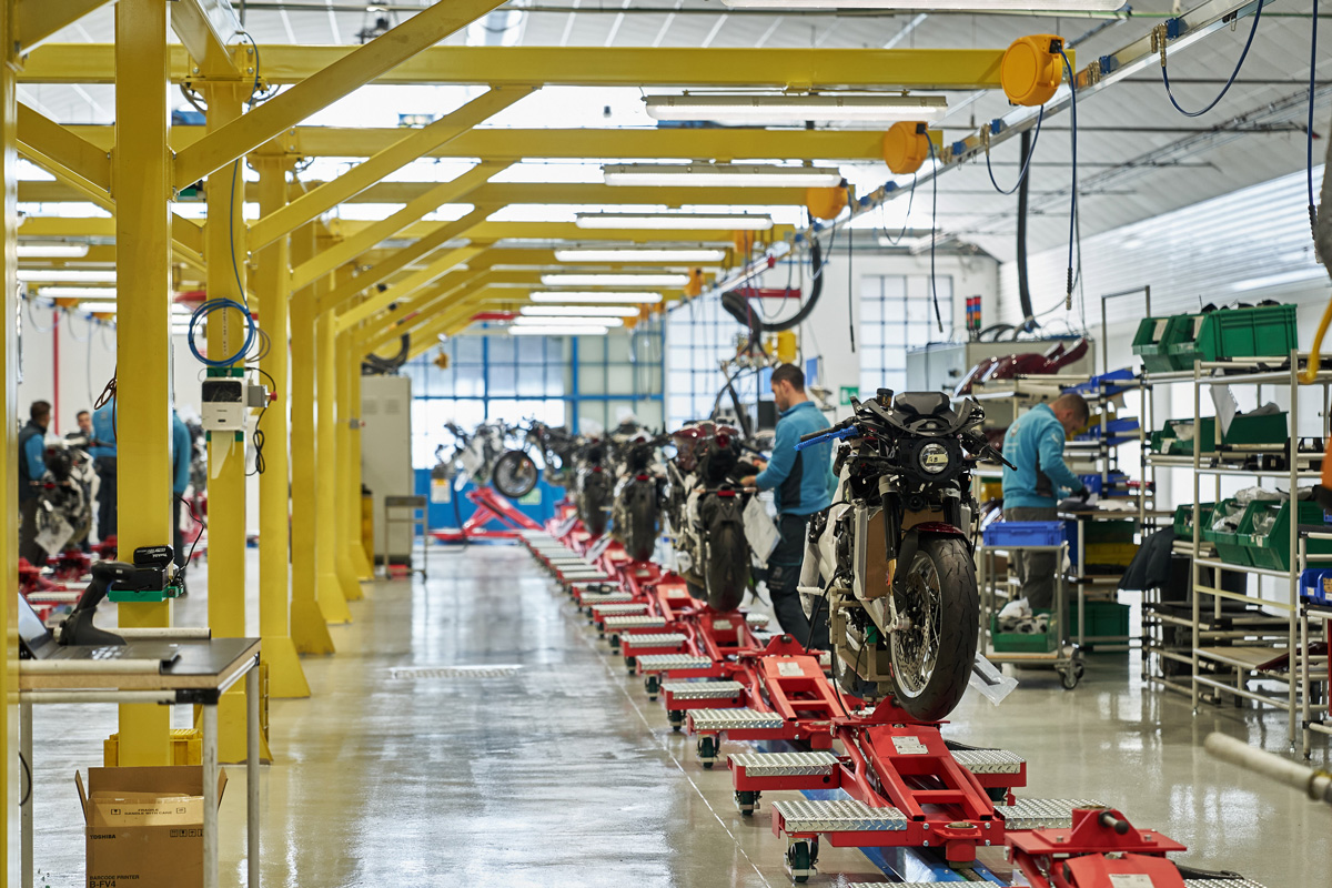 Dec 2023:  V Agusta gears up production!