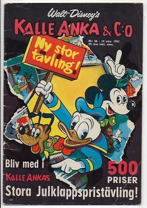 Kalle Anka & C:O 1961 Nr 46 VG