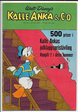 Kalle Anka & C:O 1961 Nr 47 VG