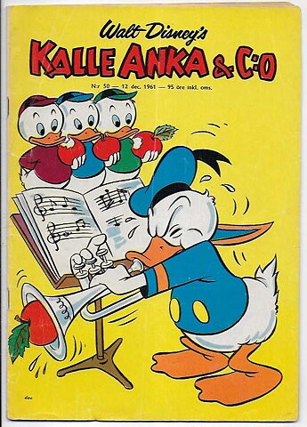 Kalle Anka & C:O 1961 Nr 50 VG-