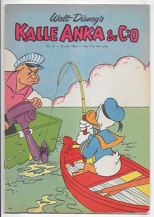 Kalle Anka & C:O 1965 Nr 24 VG