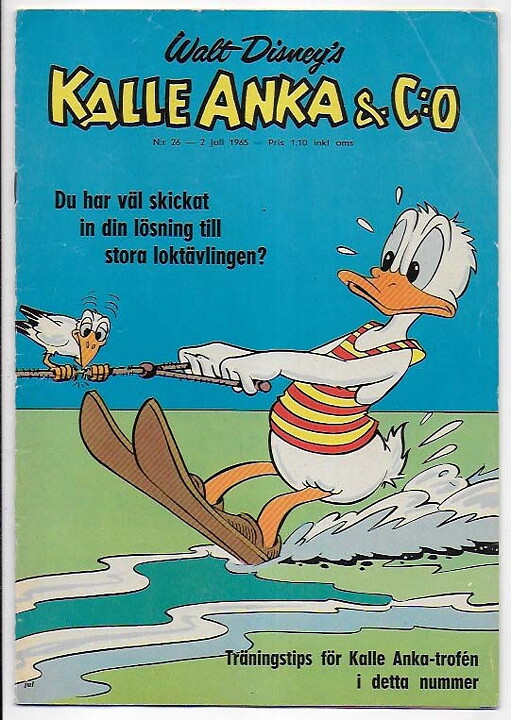 Kalle Anka & C:O 1965 Nr 26 VG