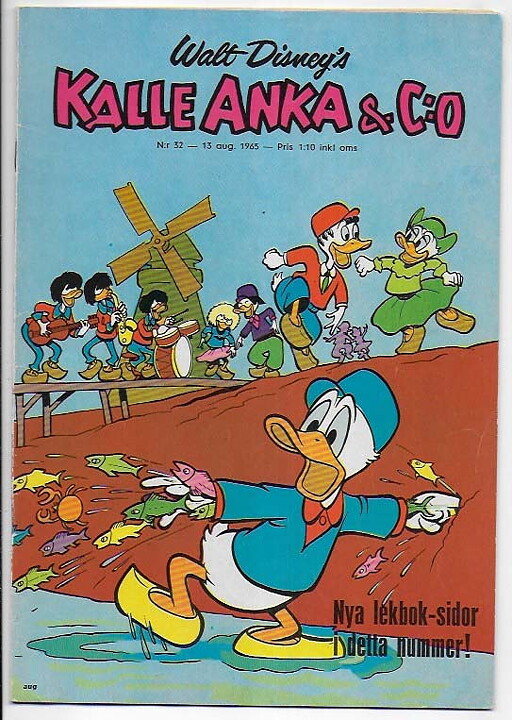Kalle Anka & C:O 1965 Nr 32 VF-