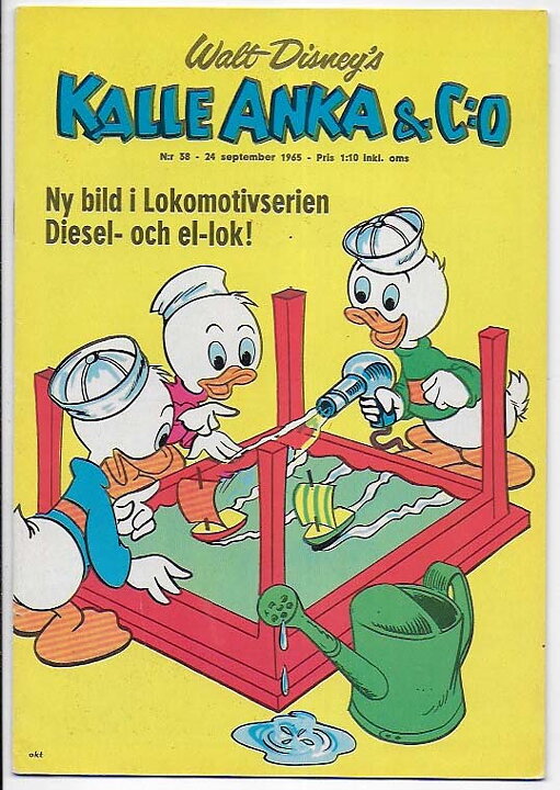 Kalle Anka & C:O 1965 Nr 38 FN