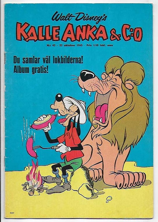 Kalle Anka & C:O 1965 Nr 42 FN-