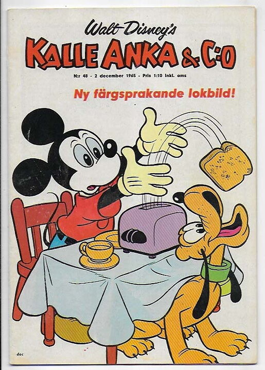 Kalle Anka & C:O 1965 Nr 48 GD/VG