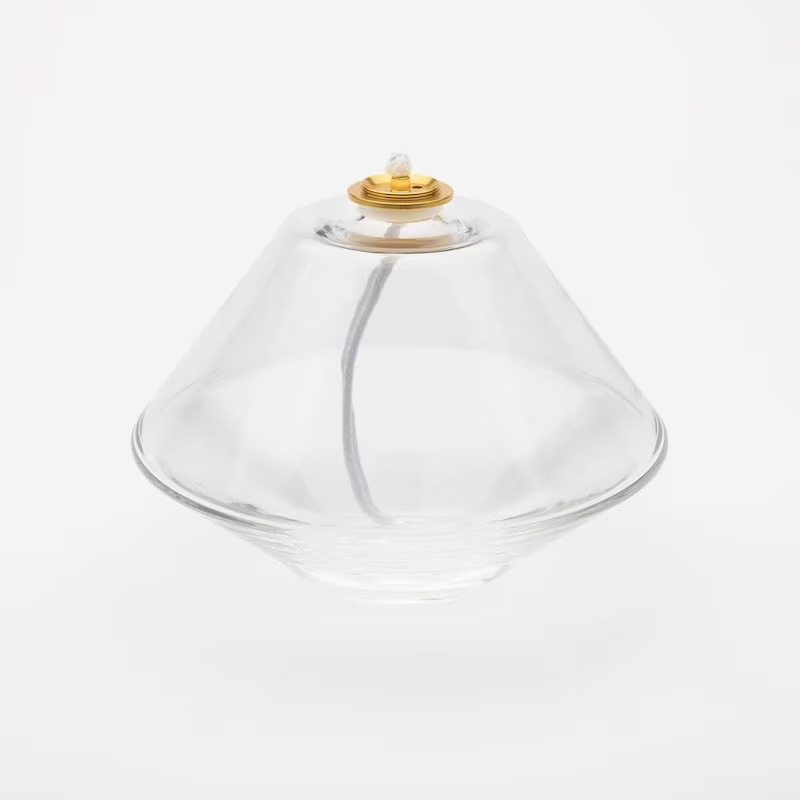AKI Oljelampa Grande Crystal/Transparent L
