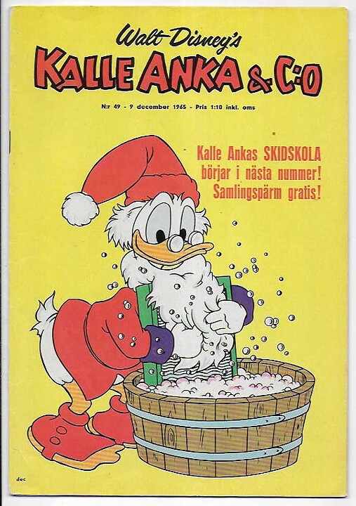 Kalle Anka & C:O 1965 Nr 49 VG