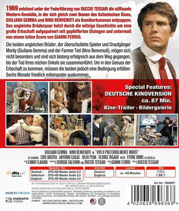 Alive Or Preferably Dead (ej svensk text) (Blu-ray) - 2