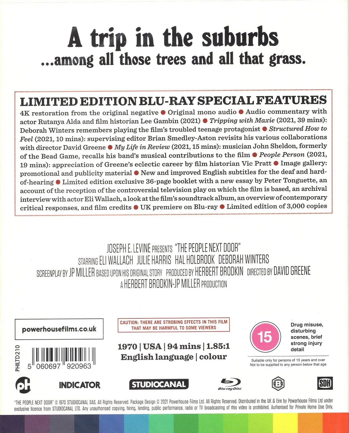 The People Next Door (Limited Edition) (ej svensk text) (Blu-ray) - 2