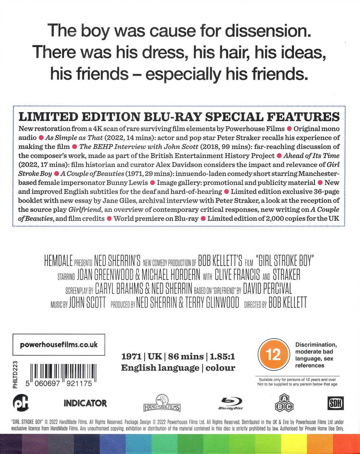 Girl Stroke Boy (Limited Edition) (ej svensk text) (Blu-ray) - 2