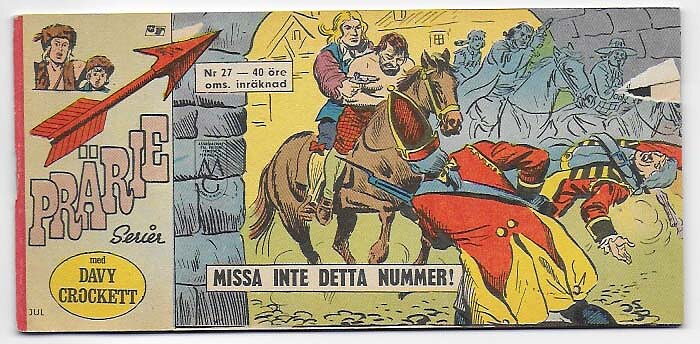 Prärieserier 1966 Nr 27 VF+