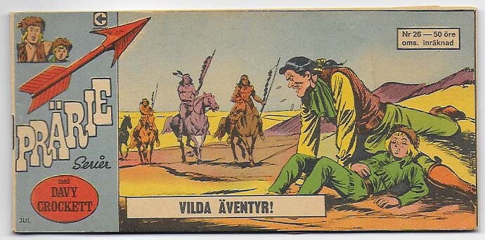 Prärieserier 1967 Nr 26 VF/NM