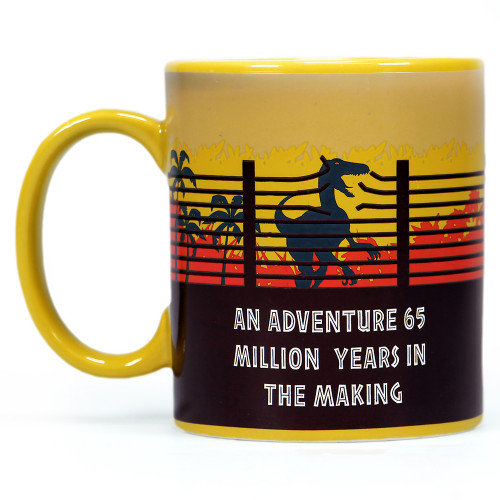 Mug: Heat Changing Mug - Jurassic Park - Gates - 4