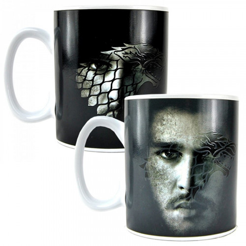 Krus: Heat Changing Mug - Game of Thrones - John Snow - 2