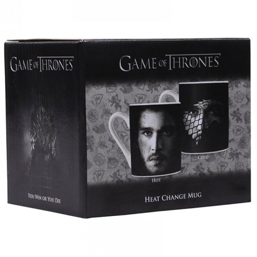 Krus: Heat Changing Mug - Game of Thrones - John Snow - 4