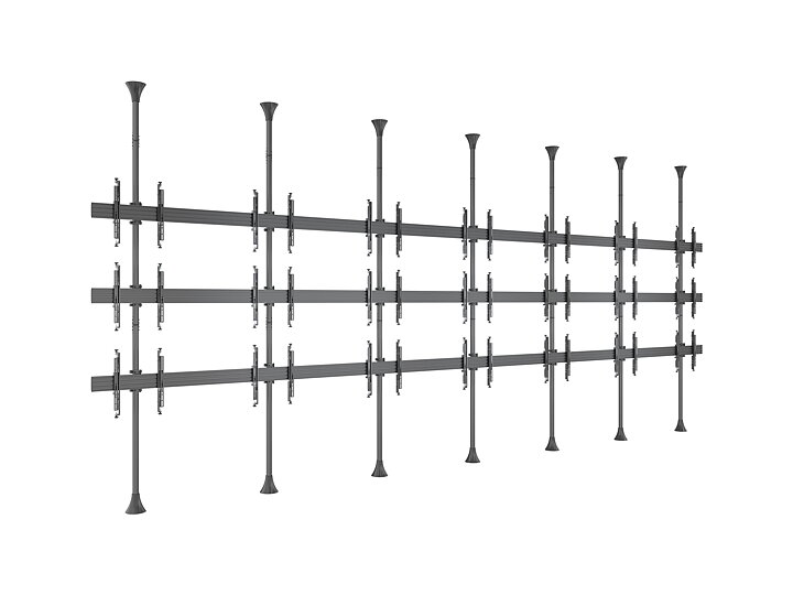 M Floor to Ceiling Mount Pro MBFC7UX3 Micro Adjustable
